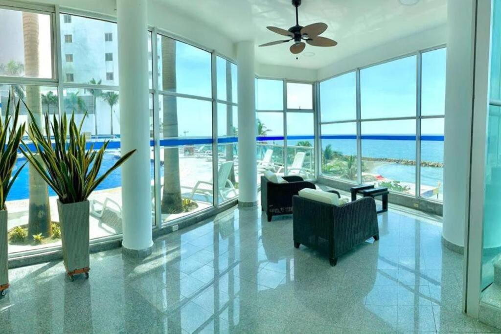 Hermoso Apartamento Vista Al Mar. Edf Palmetto 1 . Cartagena Buitenkant foto