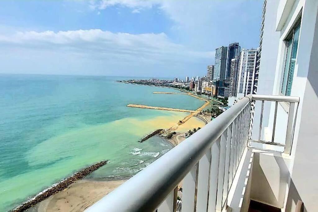 Hermoso Apartamento Vista Al Mar. Edf Palmetto 1 . Cartagena Buitenkant foto