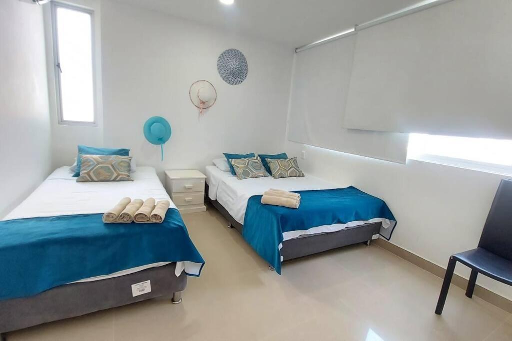 Hermoso Apartamento Vista Al Mar. Edf Palmetto 1 . Cartagena Buitenkant foto